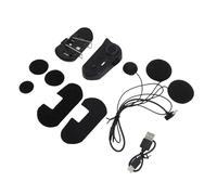 MENDUNER Altavoces para Casco de Motocicleta con Cancelación de Ruido |Auriculares Inalámbricos con Bluetooth Audio HiFi Resistente Al Agua y Al Polvo para Montar con Batería Ligera y Larga