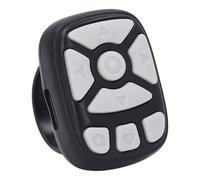 MENDUNER Anillo de Desplazamiento con Control Remoto Bluetooth para iOS 15, Anillo Giratorio de Página Inalámbrico con Cámara y Control Remoto de Vídeo, Alcance de 10m (Black)