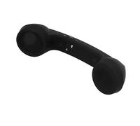 MENDUNER Auricular del Teléfono Retro Inalámbrico, Auriculares del Receptor de Auricular a Prueba de Radiación de PortAnd Wire (Black)