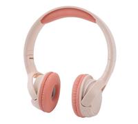 MENDUNER Auriculares Bluetooth sobre la Oreja, Auriculares Inalámbricos Estéreo de Graves Pesados sin Pérdidas, Altavoz de 40 Mm, Plegables y Cómodos para el Hogar, Viajes, Gimnasio, (Pink)