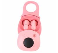 MENDUNER Auriculares de Traductor de Idiomas con Aplicación - 144 Idiomas, 5.4 Traducción de Voz Instantánea, HiFi Stereo Sound, 4h Playtime for Travel (Rosado)