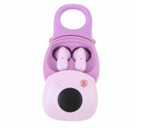MENDUNER Auriculares de Traductor de Idiomas con Aplicación - 144 Idiomas, 5.4 Traducción de Voz Instantánea, HiFi Stereo Sound, 4h Playtime for Travel (Purple)