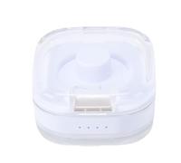 MENDUNER Base de Carga Magnética Transparente |Funda Inteligente USBC de 300mAh para R02 R03 R06 R11M R8 H01 SR05