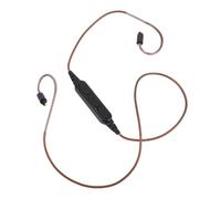 MENDUNER Cable Adaptador Bluetooth 5.3 para Auriculares de 0,78 Mm y 2 Pines, Cable de Actualización IEM Inalámbrico con Micrófono y Control de Volumen, Baja Latencia