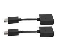 MENDUNER Cable de Extensión, Paquete de 2, Cable Extensor Macho a Hembra con Adaptador Giratorio de 360°, 4K 60Hz 2.0, para Stick, HDTV, Computadora Portátil, Decodificador