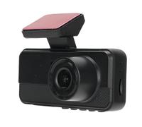 MENDUNER Cámara de Tablero de 4k 3 Canales, Tarjeta de Soporte de 128 GB, Cámara Triple de Automóvil con Pantalla de 2 Pulgadas, 1980p+640p+1280p Delantero y Trasero en el Interior