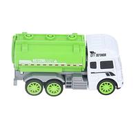 MENDUNER Camión de Basura de Plástico Que Cultiva la Conciencia Medioambiental, Fácil de Operar, Regalo Ideal para Juegos de rol, para Niños (Camión Sanitario (Cisterna de Agua))