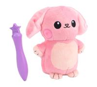 MENDUNER Conejito de Peluche, Animal de Peluche Iluminado con Bolígrafo de Dibujo LED, Luz Nocturna de Conejito de Que Brilla en la Oscuridad, de Suave de Pascua