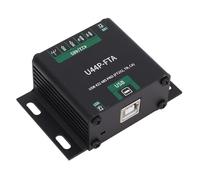 MENDUNER Convertidor de USB Industrial a RS485/RS422 2Mbps - Circuito de Transceptor Automático con Señalización y Aislamiento de Potencia, Carcasa de Aleación de Aluminio e Indicadores LED Duales