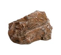 MENDUNER Cueva Natural para Esconder Rocas de Reptiles |Escondite de Serpientes de Resina Resistente para Decoración de Terrario, Leopardo, Gecko, Mascota Pequeña (Escribe un)