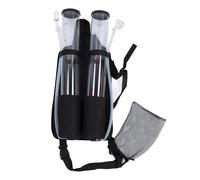 MENDUNER Dispensador de Bebidas con Mochila de Doble Tanque, Dispensador de Licor de Cerveza con Mochila, Dispensador de Alcohol de Cerveza para Fiestas Al Aire Libre