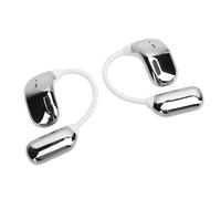 MENDUNER Ecológico Avanzado 4 Modos Traductor HiFi Sonido Lenguaje para Amantes de la Música 2 Auriculares (White)