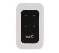 MENDUNER Enrutador de Punto de Acceso WiFi Móvil 300Mbps CAT4 |Bolsillo 4G LTE Cargado por de 2100 MAh para Viajes, Compatible con 10 Dispositivos