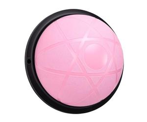 MENDUNER Entrenador de Pelota de Estabilidad para Pilates |Medio Domo de Ejercicio a Prueba de Explosiones con Bandas para Entrenamiento Central
