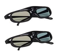 MENDUNER Gafas 3D, Obturador Activo 144Hz Dlp Link, for Escenas de Cine