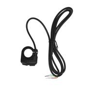 MENDUNER Interruptor de Bocina de Faro de Scooter Eléctrico 12-72V |Control de Encendido y Apagado 2 en 1 para Manillar de 22 Mm con Conector SM Estable