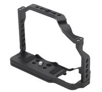 MENDUNER Jaula para Cámara para DSLR Z30, Plataforma de Vídeo de Aleación de Aluminio con Placa Base, Soportes para Zapata Fría y Múltiples Orificios para Tornillos de 1/4"-3/8" para