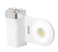 MENDUNER Luz de Relleno Magnética para Teléfono con Mango 123x87x32mm, Luz de Video LED Tipo C Recargable de 1200mAh de Relleno de Modo Dual y Flash Ajustable 2500K-9000K para
