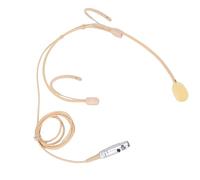 MENDUNER Micrófono para Colocar sobre la Oreja con Cable XLR de 4 Pines, Micrófono de Condensador Altamente Sensible para Petaca Inalámbrica, DJ, Cantantes, Actores, Actuaciones en Escenario