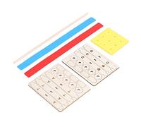 MENDUNER Modelo de ADN de Madera Saludable para Niños Mayores de 6 Años, Juguete Fácil de Hacer con Doble Espiral para Aprender Genética