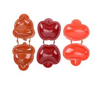 MENDUNER Molde para Pastel Prensador de Masa de 3 Uds, Molde para Pastel de Mano para Fiesta, Fabricante de Pastel de Mano con una Sola Prensa para Fiesta de Horneado de Otoño