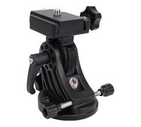 MENDUNER Monte del Telescopio, Asiento de Ajuste de Latitud, para Accesorio de Telescopio de Astronomía, Trípode Universal Ajustable de 90 ° para (Black)