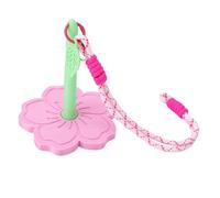 MENDUNER Organizador de Hilo de Muñeca de Base Plana |Minder Portátil Ergonómico de la Bola del Hilo para el Ganchillo, Tenedor que Hace Punto del Viaje del ABS Durable