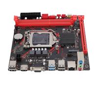 MENDUNER Placa Base de Computadora B75 ITX, Zócalo LGA1155 DDR3 M.2 NVME Compatible con Core I3 I5 I7 E3 V2, Salida VGA de 1080p