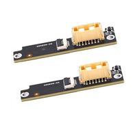 MENDUNER Placa de Interfaz del Ventilador de Refrigeración del Extrusor P2S | Kit de Repuesto de 2 Paquetes con Tornillos para Impresora 3D