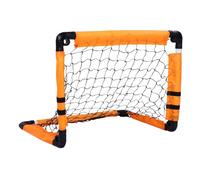 MENDUNER Portería de Fútbol Juvenil Portátil de 23,6 X 17,7 X 17,7 Pulgadas con Balón y Bomba |Portería de Fútbol Ligera e Impermeable para Niños, Juego de Entrenamiento Plegable para Interiores y