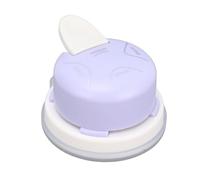 MENDUNER Práctico Perforador de Esquinas con Capacidad 4 en 1, Perforador de Papel Portátil para Artesanos, Plástico y Acero Inoxidable para Tarjetas de Regalo y Marcapáginas (PURPLE)