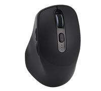 MENDUNER Ratón Inalámbrico AI para Laptop de PC, Micrófono BT Mouse Incorporado, 152 Tricas de Lenguaje, USB Recargable de Alto Rendimiento Ergonómico Mouce (Black)