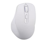 MENDUNER Ratón Inalámbrico AI para Laptop de PC, Micrófono BT Mouse Incorporado, 152 Tricas de Lenguaje, USB Recargable de Alto Rendimiento Ergonómico Mouce (White)