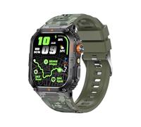 MENDUNER Reloj Deportivo Inteligente, Rastreador de Actividad Física con Pantalla de 2,0 Pulgadas, Monitor de Frecuencia Cardíaca con Más de 100 Modos Deportivos, para iOS, Resistente Al (Camuflaje