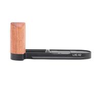 MENDUNER Servicio de Recursos de Cámara Aluminio Aluminio de Almacenamiento de Hoja para Cámaras X1 X2 Adaptadas a la Fotografía de Capacidad de Madera Abierta