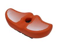 MENDUNER Sillín de Bicicleta Ancho y Cómodo, Impermeable, Amortiguador |Reemplazo de Cojín de Cuero PU de Gran Tamaño para Bicicletas Eléctricas de Montaña Plegables Negro (Brown)