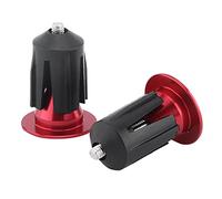 MENDUNER Tapas de Extremo de Manillar de Bicicleta Mecanizadas CNC | Tapones de Expansión de Aleación de Aluminio para Manillares de Bicicleta de Montaña y Carretera (rojo)