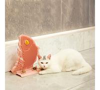 MENDUNER Wall Cat Self Groomer Masajeador Facial para Gatos Extraíble y Amigable con la Piel con Campana de Hierba Gatera Alivio Rápido de la Picazón para Gatos Adecuado para Todos los Entornos del