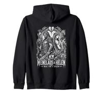 Menelao y Helen para una mitología Griega de Queens Sudadera con Capucha