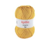 Menfis de Katia un algodón en ovillos de 100 gramos y 240 metros. (Mostaza (40))