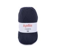 Menfis de Katia un algodón en ovillos de 100 gramos y 240 metros. (Negro (2))