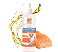 MENFORSAN Aceite de Salmón para Perros y Gatos | Optimiza el Sistema Inmunitario | Fortalece Las Articulaciones y los Huesos | Reduce Problemas de Piel | 500ml