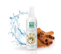 MENFORSAN Agua de colonia para perros | Canela | Aroma intenso y refrescante | Efecto desodorante | Con Ingredientes muy suaves ue NO irritan la Piel | Con Ph Neutro | 125 ml