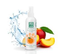 MENFORSAN Agua de colonia para perros | Melocotón | Aroma intenso y refrescante | Efecto desodorante | Con Ingredientes muy suaves ue NO irritan la Piel | Con Ph Neutro | 125 ml