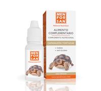 MENFORSAN Alimento Complementario para Caparazon Tortugas | Ingredientes Naturales | 30 ml