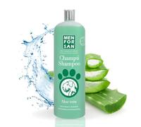 MENFORSAN Champú Aloe Vera para Perros | Hidrata en profundidad | Acción Anti Irritaciones y Anti Eczemas | 100% Natural | Herbácea | 1L