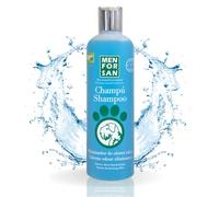 MENFORSAN Champú Eliminador de Olores para Perros con Aroma a Talco - Elimina Malos Olores, Revitaliza e Hidrata el Pelaje | Con Colágeno y Tensioactivos Suaves | Uso Frecuente, 300ml