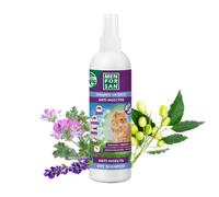 MENFORSAN Champú en seco Anti-Insectos para Gatos, Lavandino, Transparente, 250 ml