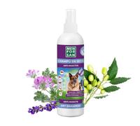 MENFORSAN Champú en seco Anti-Insectos Perros, Cítrico, Transparente, 250 ml