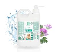 MENFORSAN Champú - Garrafa 5 litros - Repelente de Insectos para Perros, Citronela, Verde